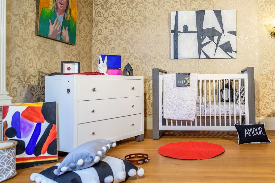 Milk Street Baby Traditional Crib & 3 Drawer Dresser