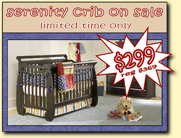 Serenity Crib Sale