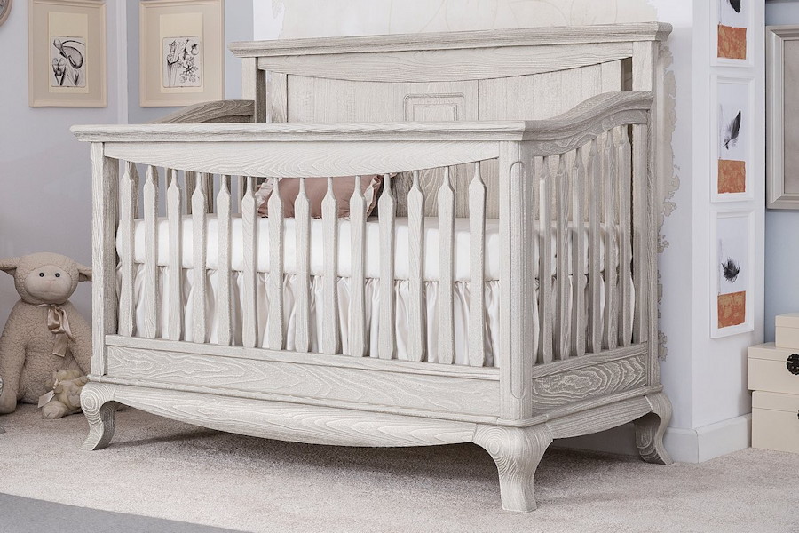 Romina ~ Antonio • Crib in Silver Frost