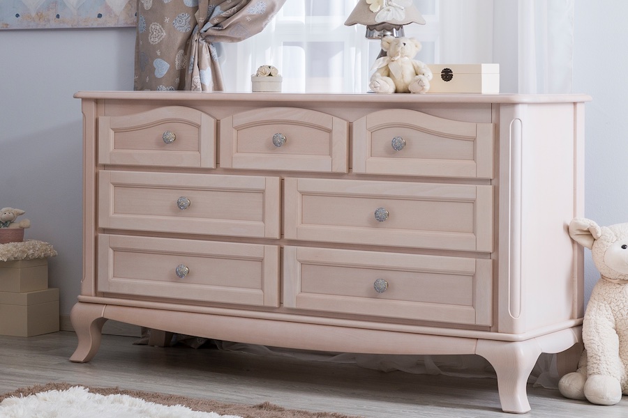Romina ~ Cleopatra • Dresser in Washed White