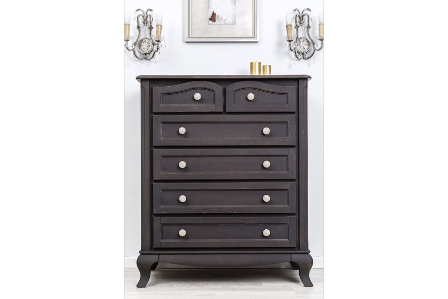 Romina Cleopatra Chest in Oil Grey