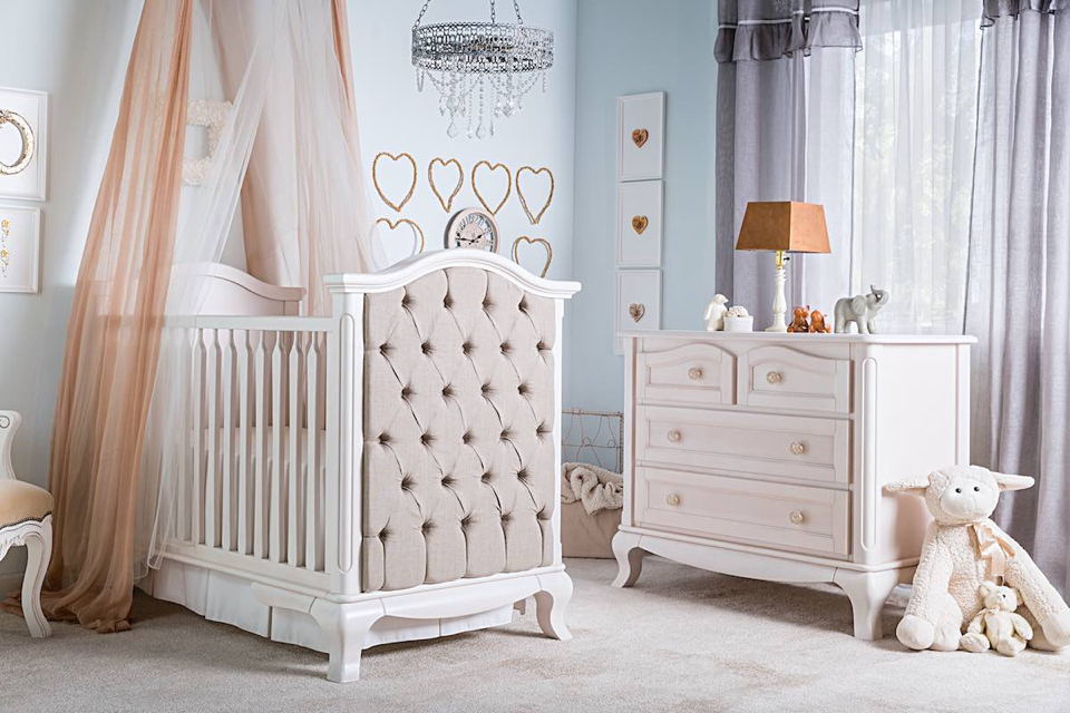 romina baby crib